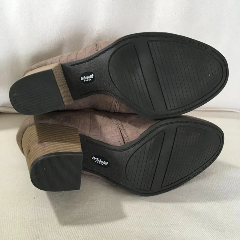 Dr Scholl's Be Energized Ankle Boots Sz 7M - Picture 4 of 6